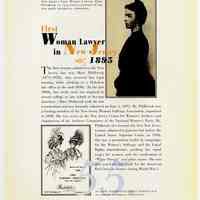          pg 65: 55. First Woman Lawyer in New Jersey 1895
   