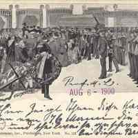 Postcard: Fire 1900, Hoboken, NJ