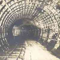 Postcard: Railroad, Hoboken, NJ