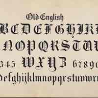          Plate 10, Old English
   