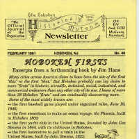          Hoboken Historical Museum Newsletter [First Series], Volume 2, No. 46, February, 1991. picture number 9
   
