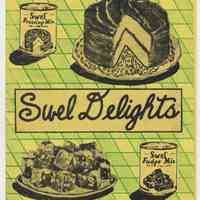 Pamphlet: Swel Delights. A Product of R.B. Davis Co. (Hoboken, n.d., ca.1946-1950.)