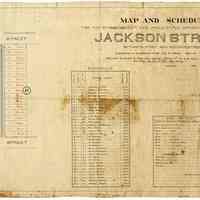          Map & Schedule ... reassessment Jackson - First - Second 1876
   