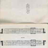          pp [ii-iii], rotated: front & reverse of Cooke Radio Slide Rule
   