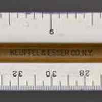          scale, side with maker's markings
   