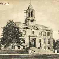 Postcard: Town Hall, Kearny, NJ