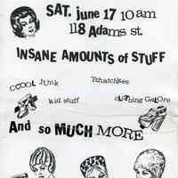          Gate Sale 013. 06-17-1995 118 Adams St.
   