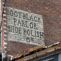          519 Adams St. exterior wall sign, image 2 detail view
   