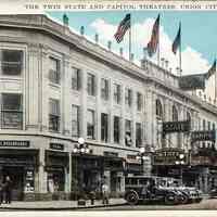 Postcard: Twin State/Capitol Theaters, Union City, NJ