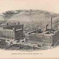          pg ii, rotated - engraving - General Office and Factories, Hoboken
   