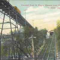 Postcard: Trolley, Hoboken, NJ