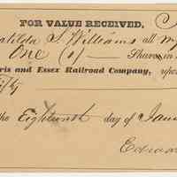          2: Matilda S. Williams, one share, Jan. 18, 1856.
   