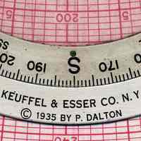          detail side 2: Keuffel & Esser Co., N.Y.
   