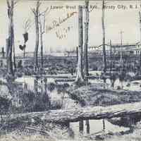 Postcard: Jersey City View, Jersey City, NJ