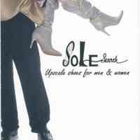 Business card: Sole Search, 801 Washington St. & (verso) Via Mode, 404 Washington Street, Hoboken, (2006).