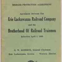 Merger Protection Agreement ... Between EL R.R. Co. & Brotherhood of Railroad Trainmen. Eff. Apr. 1, 1968. Western Dist.
