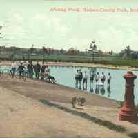 Postcard: Hudson County Park, Jersey City, NJ