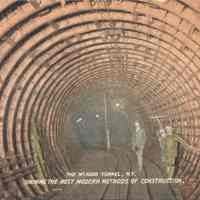 Postcard: Railroad, Hoboken, NJ