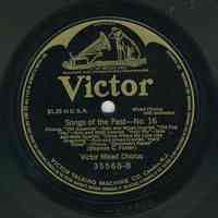 Record: Songs of the Past - No. 16 (Seven songs). By Stephen Foster.