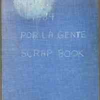          000 Binder Cover 1984 Por La Gente Scrap Book
   