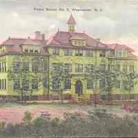Postcard: Public School No. 5, Weehawken, NJ