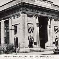 Postcard: West Hudson County Trust, Harrison, NJ