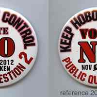 Button: Save Rent Control. Vote NO Public Question 2. Nov. 6 2012; Public Question 1, Nov. 5, 2013.