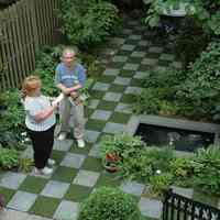 Digital images, 18, of a backyard garden on the Annual Garden Tour of Hoboken Historical Museum, Hoboken, June 3, 2007.