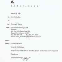          Document 1, cover memo
   