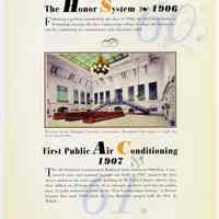          pg 71: 60. The Honor System 1906; 61. First Public Air Conditioning 1907
   