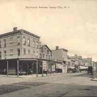 Postcard: Monticello Ave., Jersey City, NJ