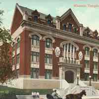 Postcard: Masonic Temple, Jersey City, NJ