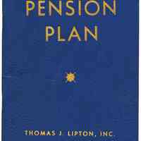 Manual: Pension Plan of Thomas J. Lipton, Inc. Effective December 1, 1945.