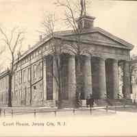 Postcard: Court House, Jersey City, NJ