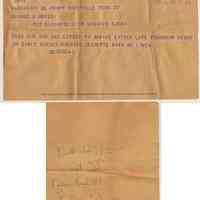 Telegrams, 2, to George A. Maier, 833 Bloomfield St., Hoboken from Lt. George R. Maier, Memphis & Knoxville, Tenn., Oct. 10 & Dec 20, 1946.