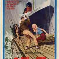 Sinatra film poster: Assault on a Queen. Paramount Pictures, 1966.