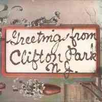 Postcard: Greetings, Clifton Park, NJ