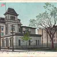 Postcard: Post Office, Jersey City, NJ