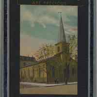 Postcard: German Lutheran Church, 6th & Garden Sts, Hoboken.