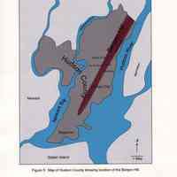          012 Fig 5 Map of Hudson County showing Bergen Hill
   