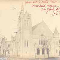 Postcard: Emory M.E. Church, Jersey City, NJ