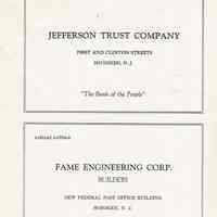          pg [7] ads: Jefferson Trust Co.; Fame Engineering Corp.
   