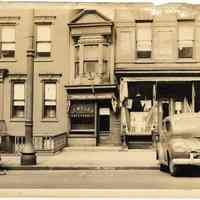 Washington St. between Ferry St.(Observer Highway) and Newark St., Hoboken, 1942, showing 72-74-76 Washington St.