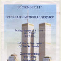          Program: Interfaith Memorial Service, Sunday, Sept.11, 2011. Pier A Park, Hoboken. picture number 5
   
