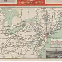          detail side 1, rotated, Map of Main Routes to the Port of New York
   