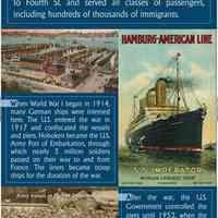          Southern Piers: Ocean Liners, World War I & Parks; kiosk 2-1, 1st & FSD
   