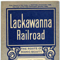          Timetable: Lackawanna Railroad. ...Between New York & Buffalo; ...Chicago. Apr. 24, 1932. 2nd edition. picture number 17
   
