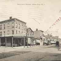 Postcard: Monticello Ave., Jersey City, NJ