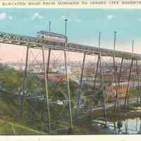 Postcard: Trolley, Hoboken, NJ