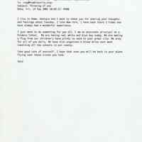 Transcriptions of responses to weblog "This is Really Happening" by Robert P. Guglielmetti re World Trade Center disaster, Hoboken, ca. Sept. 2001.